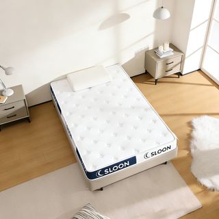 SLOON ท็อปเปอร์ เมมโมรี่โฟม รุ่น Moon ความหนา 4 นิ้ว ขนาด 90x200x10 ซม. (3ฟุต) สีขาว