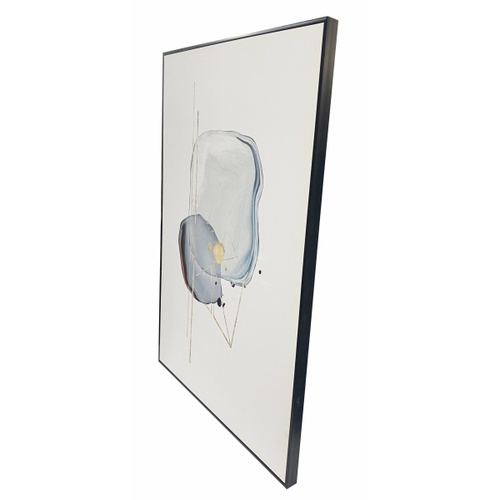 COZY ภาพพิมพ์แคนวาสพร้อมกรอบ Abstract-Paint รุ่น 64603147-24 ขนาด 80x120ซม. 