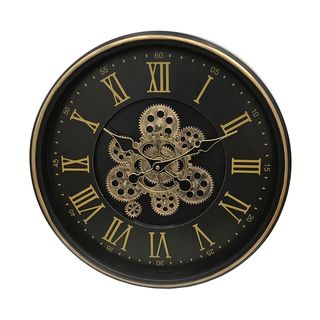 COZY นาฬิกาแขวนผนัง  รุ่น CALIGULA  ขนาด 45x45x7.5 ซม.  สีดำ