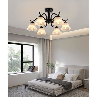 EILON ชุดโคมไฟแขวนเพดาน LED 36W สีดำ รุ่น ETYD-BCMD6653/6