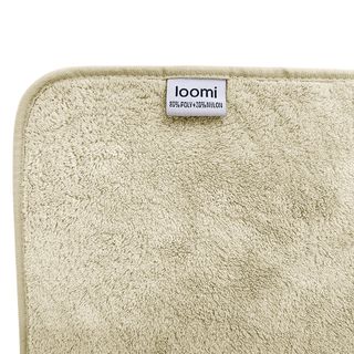 loomi ผ้าขนหนู 70x140 ซม. (27x55 นิ้ว)รุ่น TPDK-02 สีเบจ