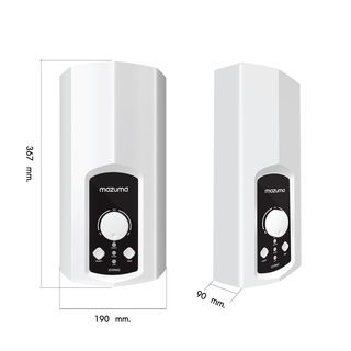 MAZUMA เครื่องทำน้ำอุ่น 4500 วัตต์ ICONIC WHITE 4.5 สีขาว