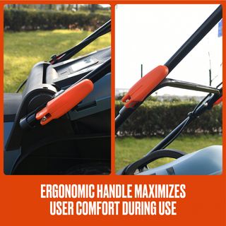 SENIX รถตัดหญ้าไฟฟ้า 420 มม. 1,800W รุ่น LPPE18-M-EU สีน้ำเงิน - ดำ