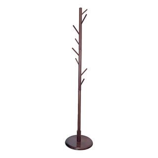 SAKU ที่แขวนหมวกและเสื้อ รุ่น JMS003-BN ขนาด 35×35×165ซม. สีน้ำตาล