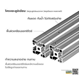Verno ชุดเคาน์เตอร์อ่างล้างหน้าอะลูมิเนียม พร้อมตู้กระจก 60x47x48 cm. รุ่น คาร่า 6603-60 สีเทา (½)