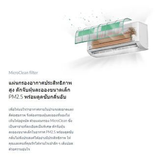 BEKO เครื่องปรับอากาศ Fixed Speed 18000 BTU BTFOG 180 สีขาว