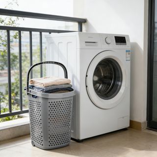 SAKU ตะกร้าล้อลากสูง มีหูหิ้ว 60L รุ่น TG51166 ขนาด 50x38x62 สีเทา