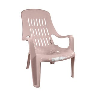 SUMMER SET เก้าอี้พลาสติกเอนนอน รุ่น สุขสบาย FT-234/A ขนาด 58x51x85 ซม. สีชมพูอ่อน