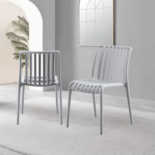 SUMMER SET เก้าอี้สนาม ขนาด 57x48x80ซม. รุ่น ODEN-GREY สีเทา