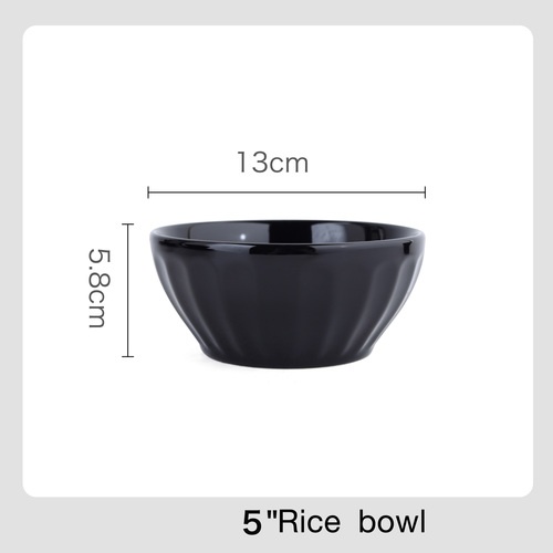 ADAMAS ถ้วยเซรามิค 5 นิ้ว SNOOZE-BL04 สีดำ