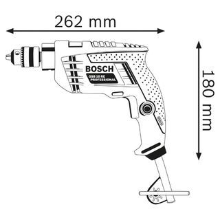 BOSCH สว่านกระแทก 10มม. 500W รุ่น GSB10RE