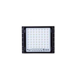 JD โคมไฟสปอร์ตไลท์โซลาร์เซลล์ 60W พร้อมรีโมท รุ่นJTGD-8860D +รีโมท IP65 แสงเดย์ไลท์