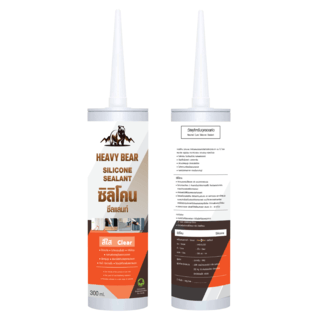 Heavy Bear ซิลิโคน ซีลแลนท์ HVB-SLC02 300 มล. สีใส