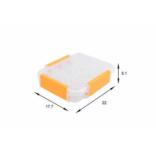 HUMMER ชุดกล่องเก็บอะไหล่พลาติก 4ชิ้น/ชุด (IP65) รุ่น 320079