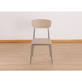 Delicato ชุดโต๊ะอาหาร 2 ที่นั่ง รุ่น B01065 โต๊ะ:70X70X76.5ซม. เก้าอี้:41X45.5X84.5ซม. สีน้ำตาลอ่อน