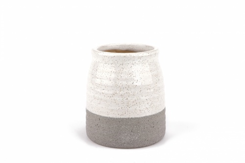 Tree’O กระถางเซรามิก รุ่น 4ZR-004 สีเทา