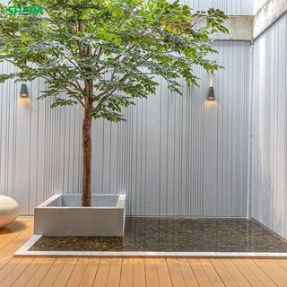 เฌอร่า ไม้ฝาบังใบ สเปลนดิด รุ่นดีไลน์ DL00 ลายเสี้ยน 1.0x22x300ซม. สีธรรมชาติ