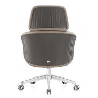 SMITH เก้าอี้ผู้บริหาร Middle back รุ่น Sora-01 ขนาด 67.5x68x96.5-105 ซม. สีเทา