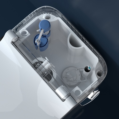 Verno สุขภัณฑ์แบบชิ้นเดียว พร้อมระบบชำระล้างแบบอัตโนมัติ รุ่น บรูโน่ 002233