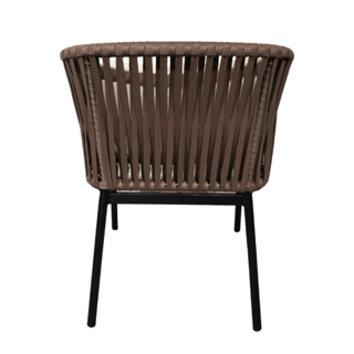 SUMMER SETเก้าอี้ outdoor อลูมิเนียม Sichang ขนาด 60x60x82 ซม. สีน้ำตาลเข้ม