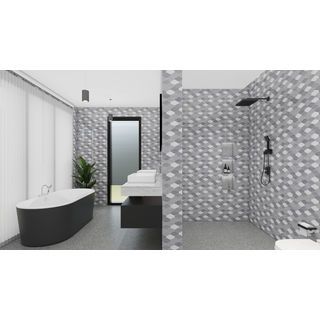 Marbella กระเบื้องเซรามิคปูผนัง 10x16 นิ้ว คาลวิน THP0178 Gloss (15P)