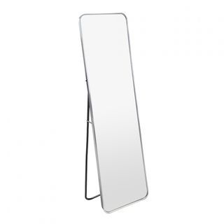 Nice กระจกมีกรอบอะลูมิเนียมตั้งพื้น  รุ่น ราเซล-ซิลเวอร์ ขนาด 40x150 ซม. สีเงิน