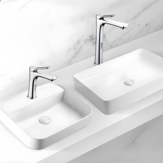 Verno ก๊อกอ่างล้างหน้าทรงยืนทองเหลือง รุ่น ทรัส 810-1