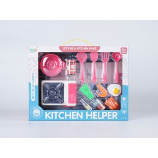 TOYS ชุดของเล่นอุปกรณ์ครัวและอุปกรณ์ครบเซ็ท(36ชิ้น) รุ่น GJJ-H-55 ขนาด 40.8x8x30.5 ซม. คละสี