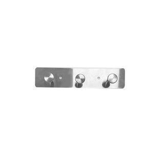 Verno ขอแขวนสแตนเลส 304 3 ขอ รุ่น HC17 ขนาด 3×20×5 ซม. สีเงิน
