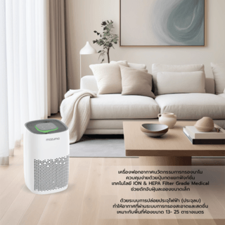 MAZUMA เครื่องฟอกอากาศ รุ่น NANO CARE 150 สีขาว