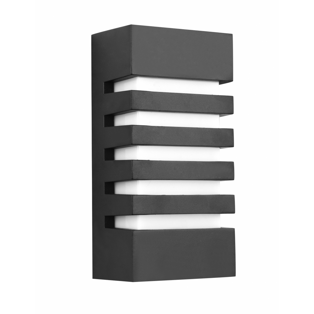 EILON โคมไฟผนัง Modern ขั้ว 1*E27 ขนาด 12x8.5x24.5cm รุ่น Tembin 5014-WB สีดำ