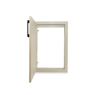 CLOSE  บานซิงค์เดี่ยว  uPVC  LIMA ขนาด 45x66 ซม. Vacuum สีเบจ 