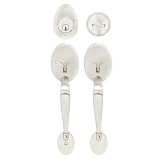 ชุดมือจับประตูใหญ่ COLT#6051 SN (Double Handle)
