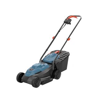 SENIX รถเข็นตัดหญ้าไฟฟ้า 320 มม. 1,000W รุ่น LPPE10-L-EU สีน้ำเงิน - ดำ