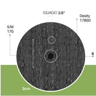 Tree’O หญ้าเทียม ขนหญ้ายาว 30มม. 1X4M รุ่น BNJ302150102-54203 สีเขียว 4 โทนสี