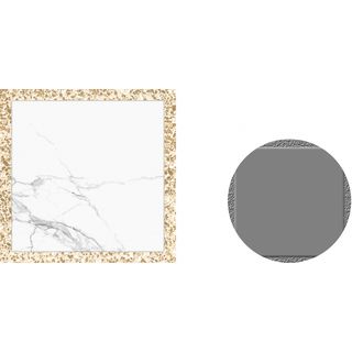 Marbella กระเบื้องเซรามิคปูพื้น 40X40 ซม. รุ่น บล็อคไวท์ CZYM354 Matt (12P)