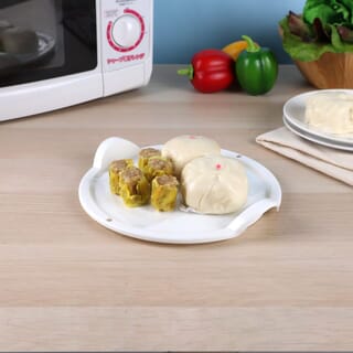 MICRONWARE ถาดรองไมโครเวฟ 5306 สีขาว