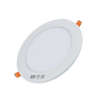 HI-TEK โคมพาเนล LED อีโค่ ทรงกลม 3นิ้ว 6W แบบฝังฝ้า รุ่นHFLEPR006D แสงขาว