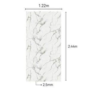 GREAT WOOD บอร์ด SPC ลายหินอ่อนเคลือบ UV รุ่นJF122025-UV-W13 Size122x244x0.25cm.ลายหินอ่อน