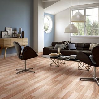 Marbella 60x60 กระเบื้องเซรามิคปูพื้น รุ่น บาเก้ วูดบราวด์  HS4084 (4P).A (Satin)