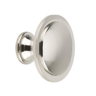 HAFELE ปุ่มจับเฟอร์นิเจอร์ซิงค์อัลลอยด์ 481.01.465 ขนาด 32x22 มม. สีนิกเกิ้ลปัดด้าน