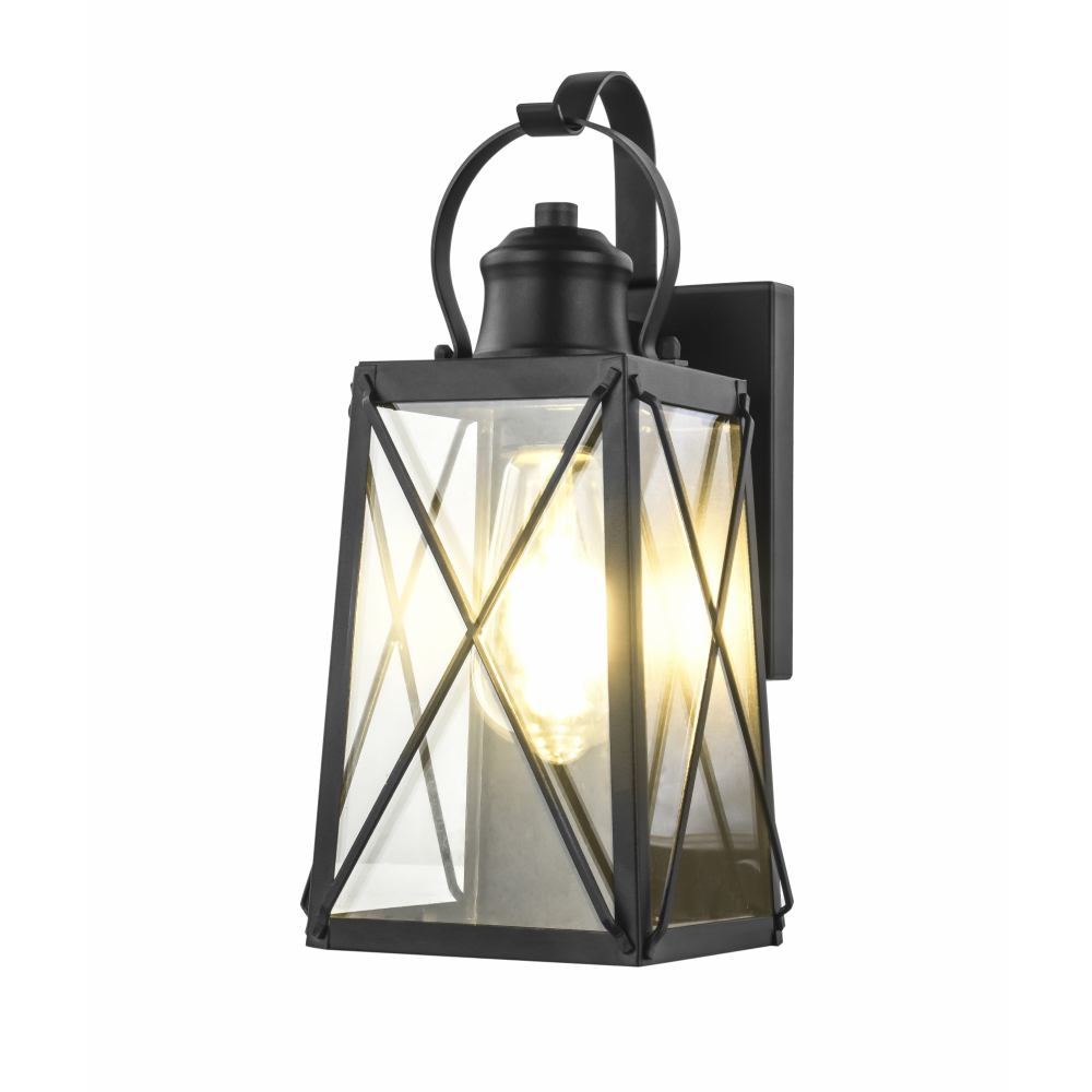 EILON โคมไฟ(กิ่ง)ติดผนัง Classic ขั้ว E27 ขนาด 16.5x15x32.5cm IP65 รุ่น Maemi MV241-WD สีดำ