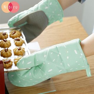 NIBIRU ถุงมือกันความร้อน CLARA สีเขียว