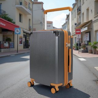 WETZLARS กระเป๋าเดินทางแบบด้านจับยาว ขนาด 20 นิ้ว  รุ่น Jasper-02 ขนาด 22x36x53 ซม. สีเทาเข้ม