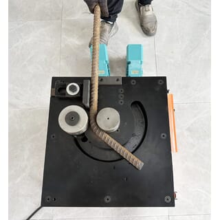 BISON เครื่องดัดเหล็ก 1600W (6-25มม) รุ่น RB-25 สีส้ม