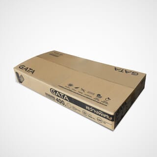 GATA โคมไฟถนนโซล่าเซลล์ 400 วัตต์ แสงเดย์ไลท์