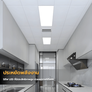 EILON โคมพาแนล LED แบบฝังฝ้า 40W ขนาด 120x30CM รุ่นTP-PN120-40DL แสงเดย์ไลท์