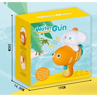 TOYS ของเล่นปืนฉีดน้ำไฟฟ้าตัวการ์ตูนน่ารัก รุ่น 777-46C ขนาด19x14.5x20ซม.