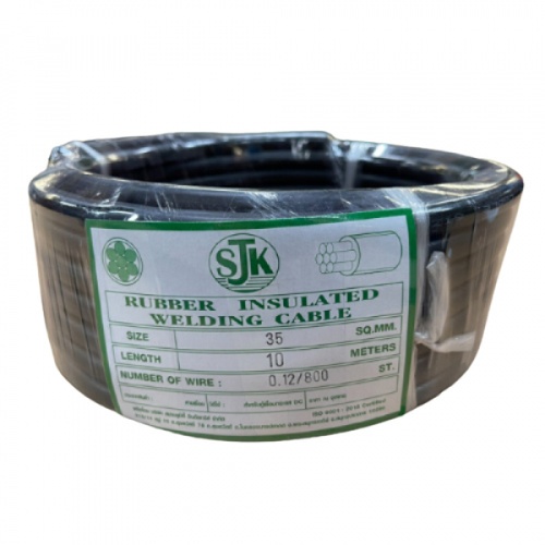 สายเชื่อม 35 มิล 0.12/800 SQ.MM. สีดำ  10M.