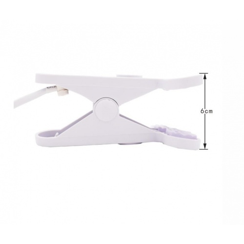 EILON ขัั้วห้อยหลอดไฟขาหนีบ E27 พร้อมสายไฟยาว 5m รุ่น ELPH-E27-W05 สีขาว